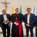 En la Arquidiócesis de Ibagué con el Nuncio Apostolico Paolo Rudelli, presentación del libro Semblanzas patrocinada por la Fundación Febiana